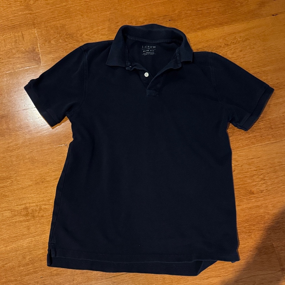 J. Crew Men's Navy Polo Shirt